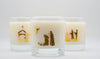 Christmas Scripture Candle ~ Shepherds from the Oliver Henry Collection 6pc.
